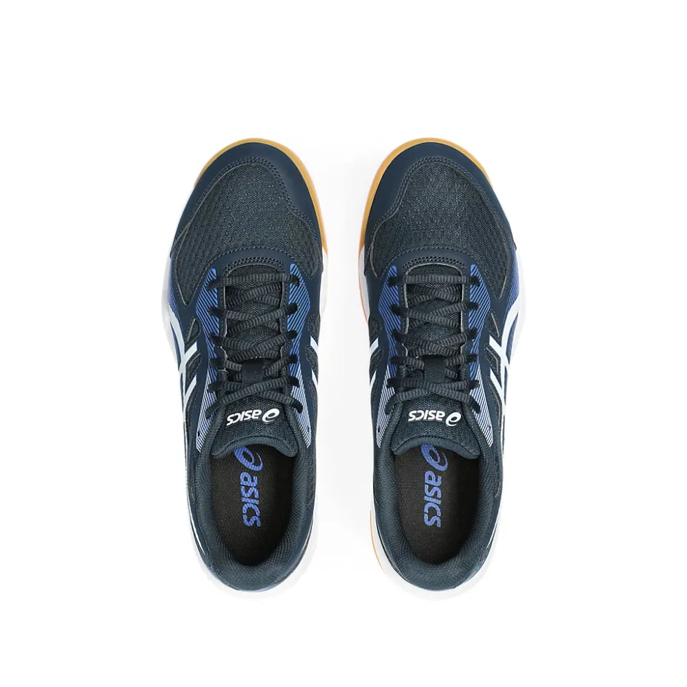 Asics Running Shoes Outlet ASICS Men's Upcourt 5 Badminton Shoe (French Blue/White)