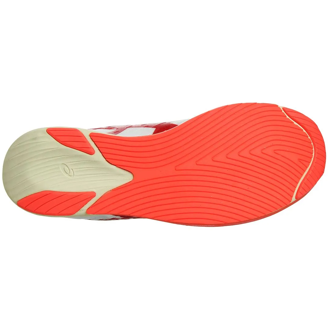 Asics MetaRacer Womens White Running Trainers Asics Stability Shoes Reviews