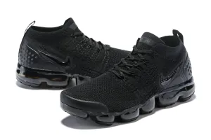Asics High End Running Shoes Nike Air Vapormax Flyknit 2 All Black 2019 Shoes Sneakers Men Sale Size US 7, 8, 8.5, 9, 10, 11