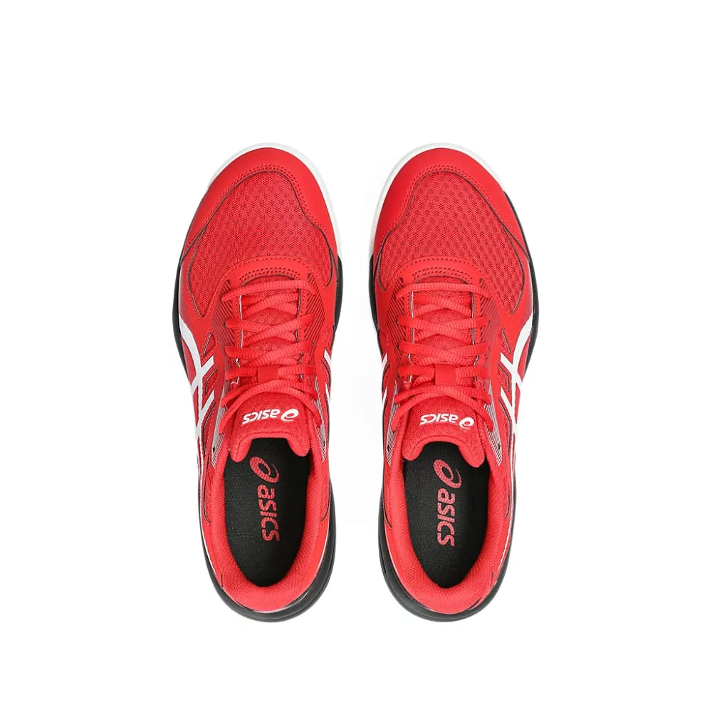 Asics Gel Kenun Mx Running Shoes ASICS Men's Upcourt 5 Badminton Shoe (Classic Red/Beet Juice)