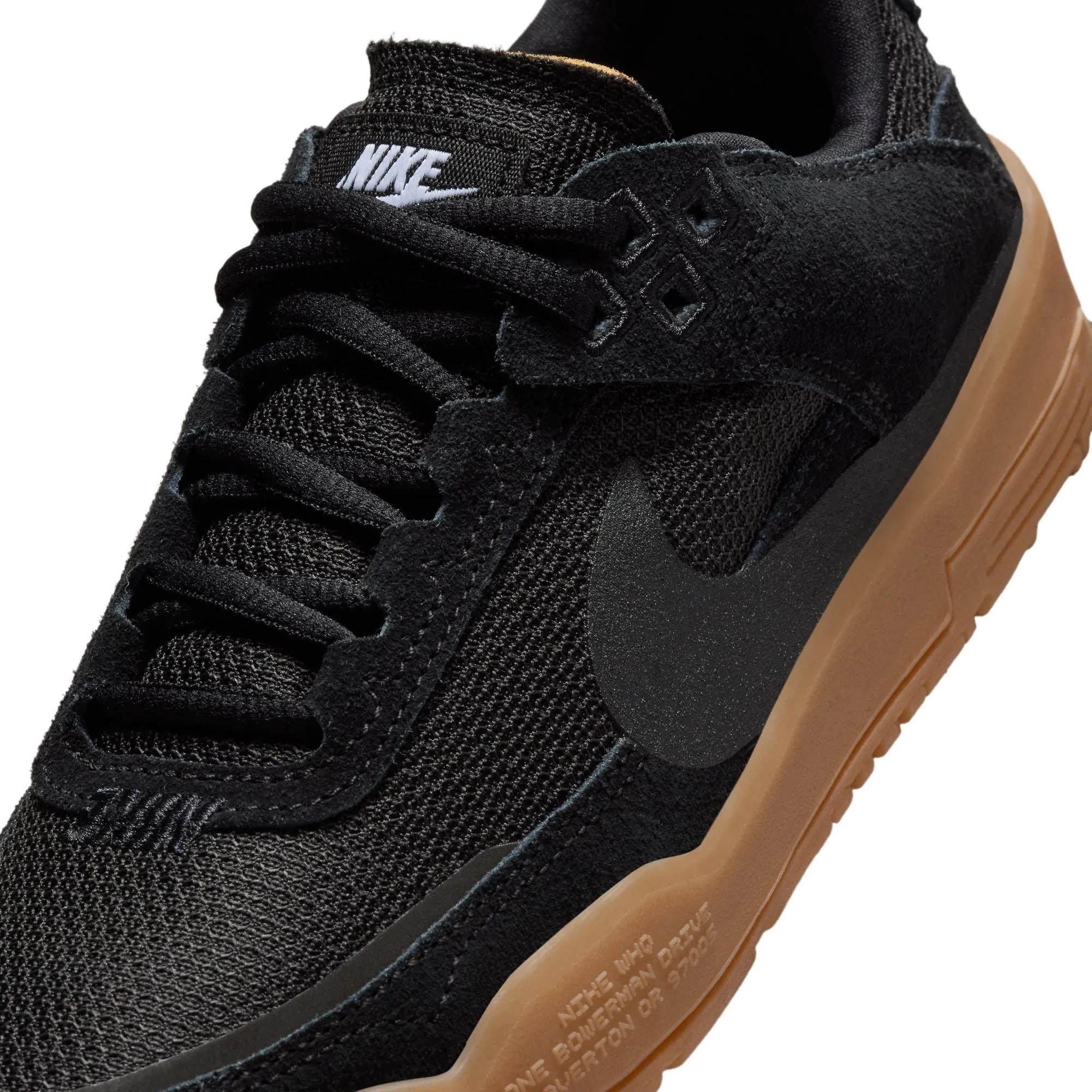 Nike SB Day One Kids Skate Shoe Black/Gum/Light Brown Asics Trail Scout 3 Running Shoe