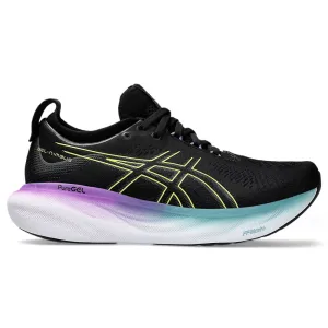 ASICS Women's Gel-Nimbus 25 Running Shoe (Black/Glow Yellow) Asics Flytefoam Running Shoes