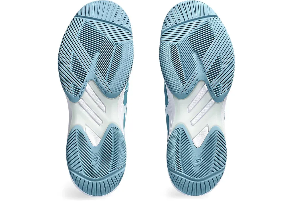 Asics Gel Nimbus 14 Running Shoe Asics Women's SOLUTION SWIFT FF Tennis Shoes in Gris Blue/White