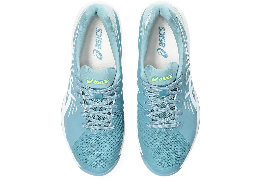 Asics Women's SOLUTION SWIFT FF Tennis Shoes in Gris Blue/White Compare Asics Running Shoes