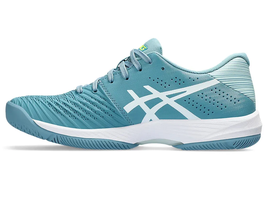 Asics Shoes Under 6000 Asics Women's SOLUTION SWIFT FF Tennis Shoes in Gris Blue/White