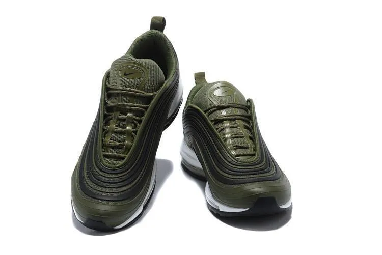 Asics Running Shoes Size Guide Nike Air Max 97 Ultra Black Olive Men Shoes Sale Size US 7, 8, 8.5, 9, 10, 11