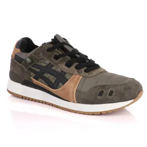 Asics Blast Ff Badminton Shoes Asicstiger Gel - Lyte III Green Brown Men's Sneakers