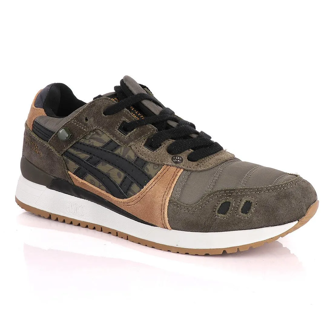 Asics Ds Light Soccer Shoe Asicstiger Gel - Lyte III Green Brown Men's Sneakers