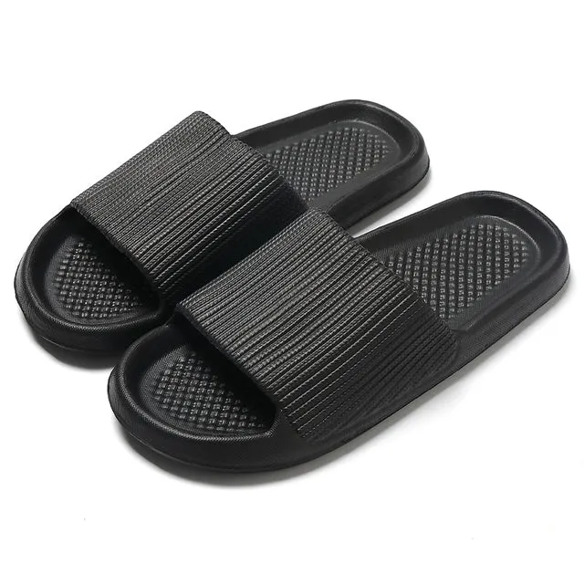 ASIFN Mens Sliders Bulldog Animal Slippers