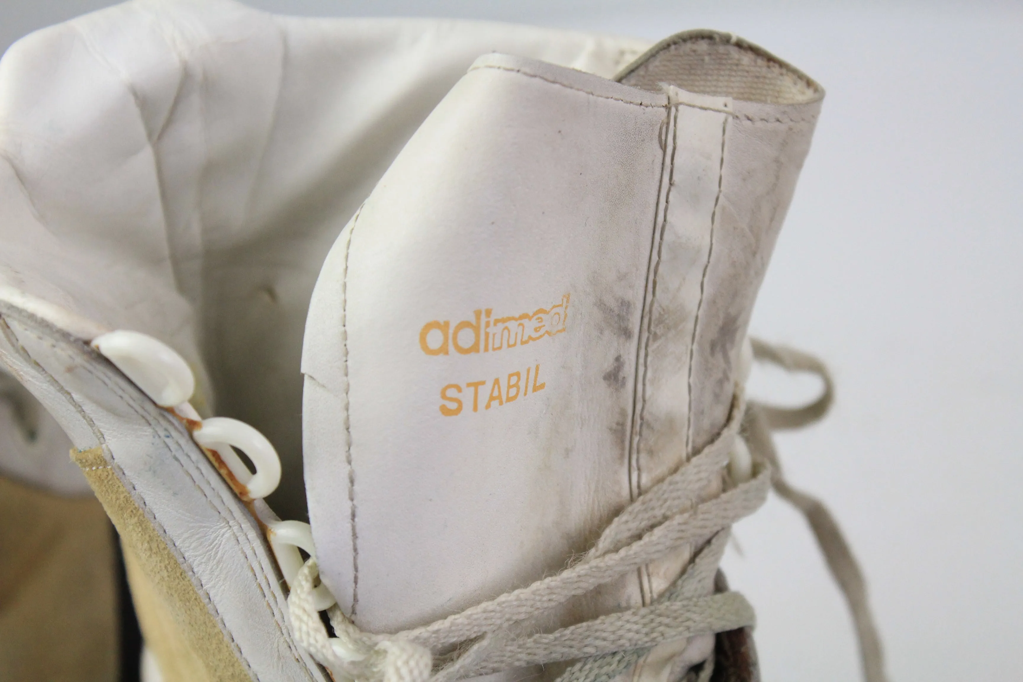 Adidas Terrace Shoes Vintage Adidas Adimed Stabil High Top Sneakers US 10