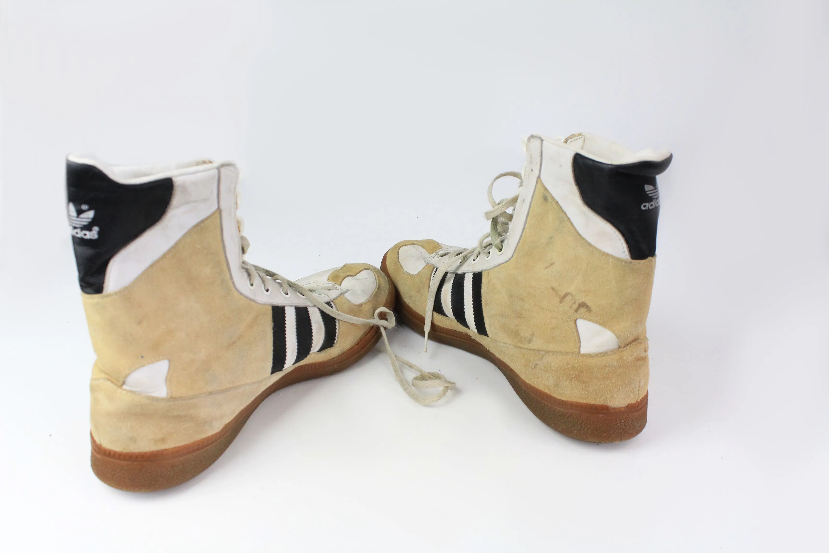 High Top Adidas Skate Shoes Vintage Adidas Adimed Stabil High Top Sneakers US 10