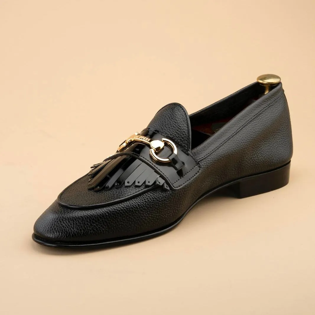 Belgians - Black Tuxedo Loafers Slip On Shoes Costco