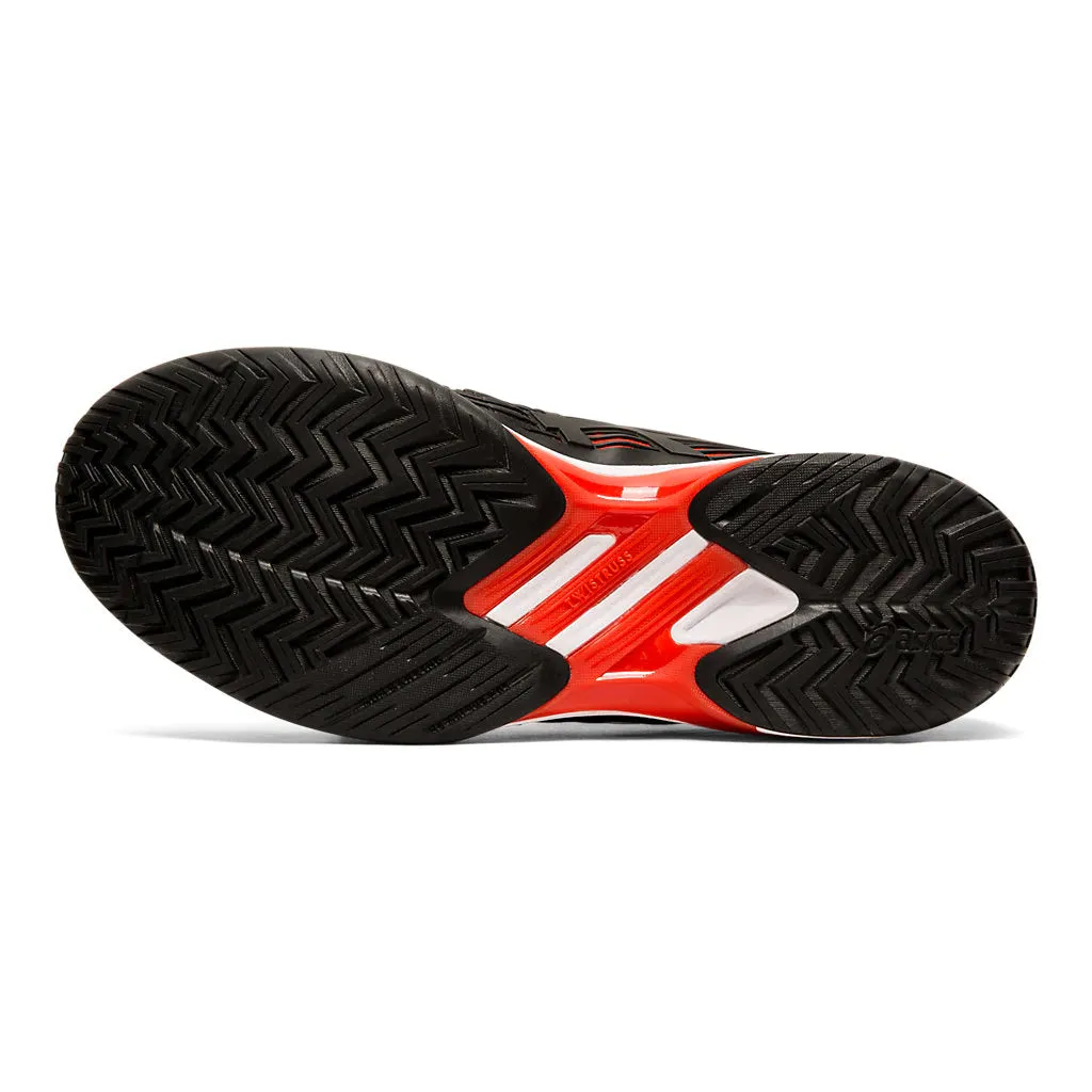 Asics Solution Speed FF Black Orange Mens Tennis Shoes Asics Magic Speed 3 Running Shoes