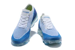 Asics Shoe Store Near Me Nike Air Vapormax Flyknit 2 White Blue Shoes Sneakers Men Sale Size US 7, 8, 8.5, 9, 10, 11