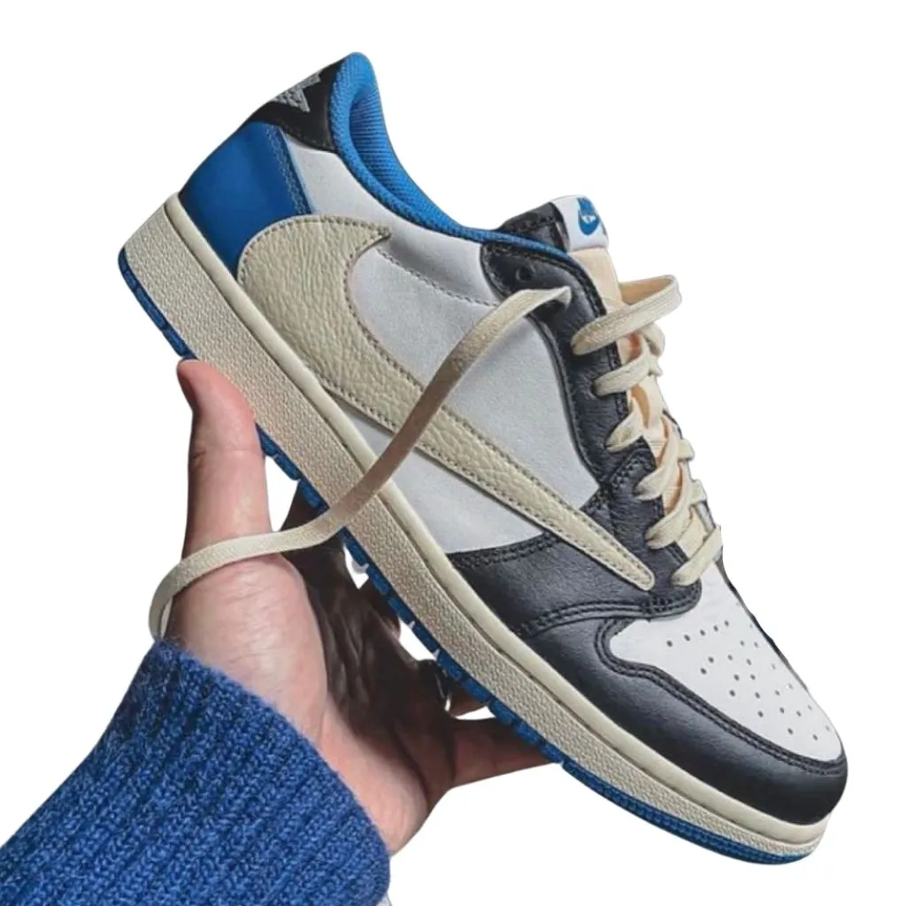 Jordan Retro 1 Low Fragment Sneakers Shoes For Men Bcbs Sneakers