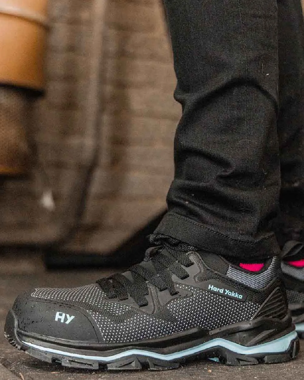 Hard Yakka Womens Icon Safety Trainers Work Boots No Lace