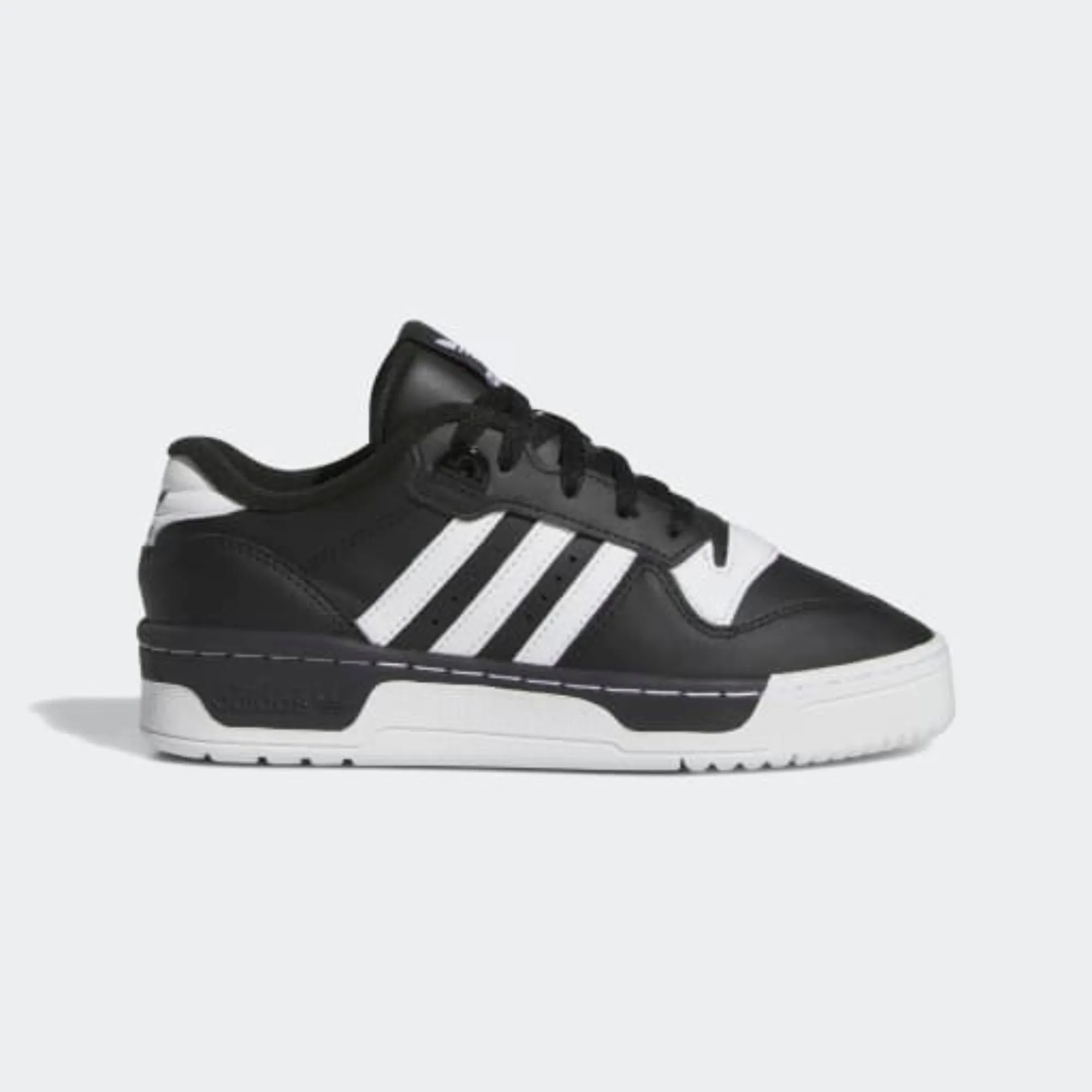 Big Kids' Adidas Rivalry Low "Black White" Adidas Best Shoe