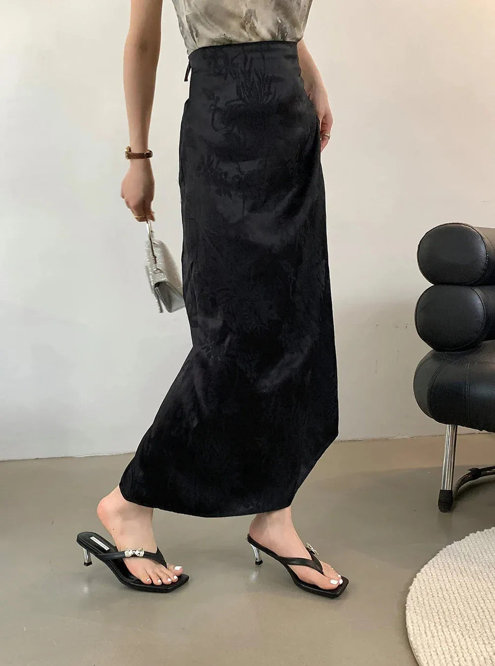 binfenxie  -  Clip Toe Women Slides Slippers Silver Black Flip Flops Thin High Heels Bow Design Summer Dress Shoes Casual Party Pumps Size 39 Nortiv 8 Flip Flops