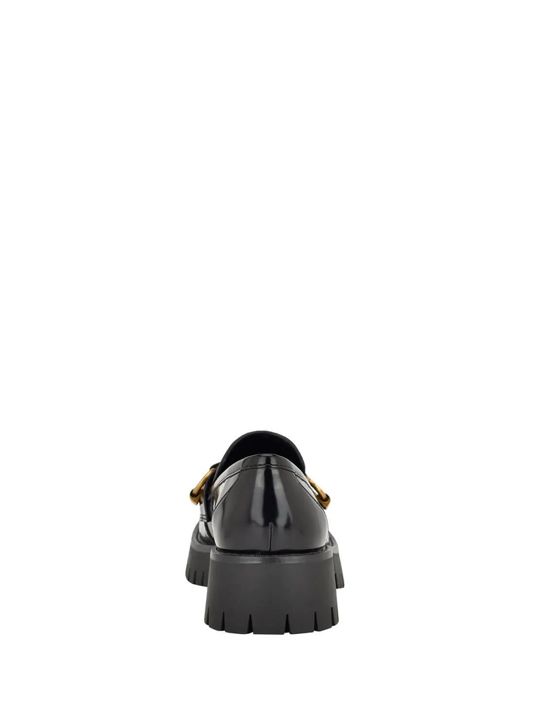 Black Logo Almost Loafers Kiltie Tassel Loafers