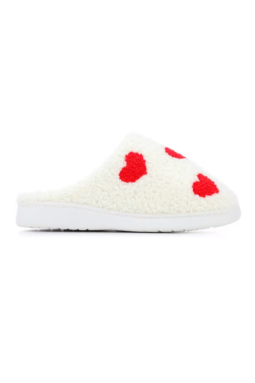 MIA Cozi Red Heart Slippers for Women in Red/White | GS1412401-REDHEART Best Ballerina House Slippers