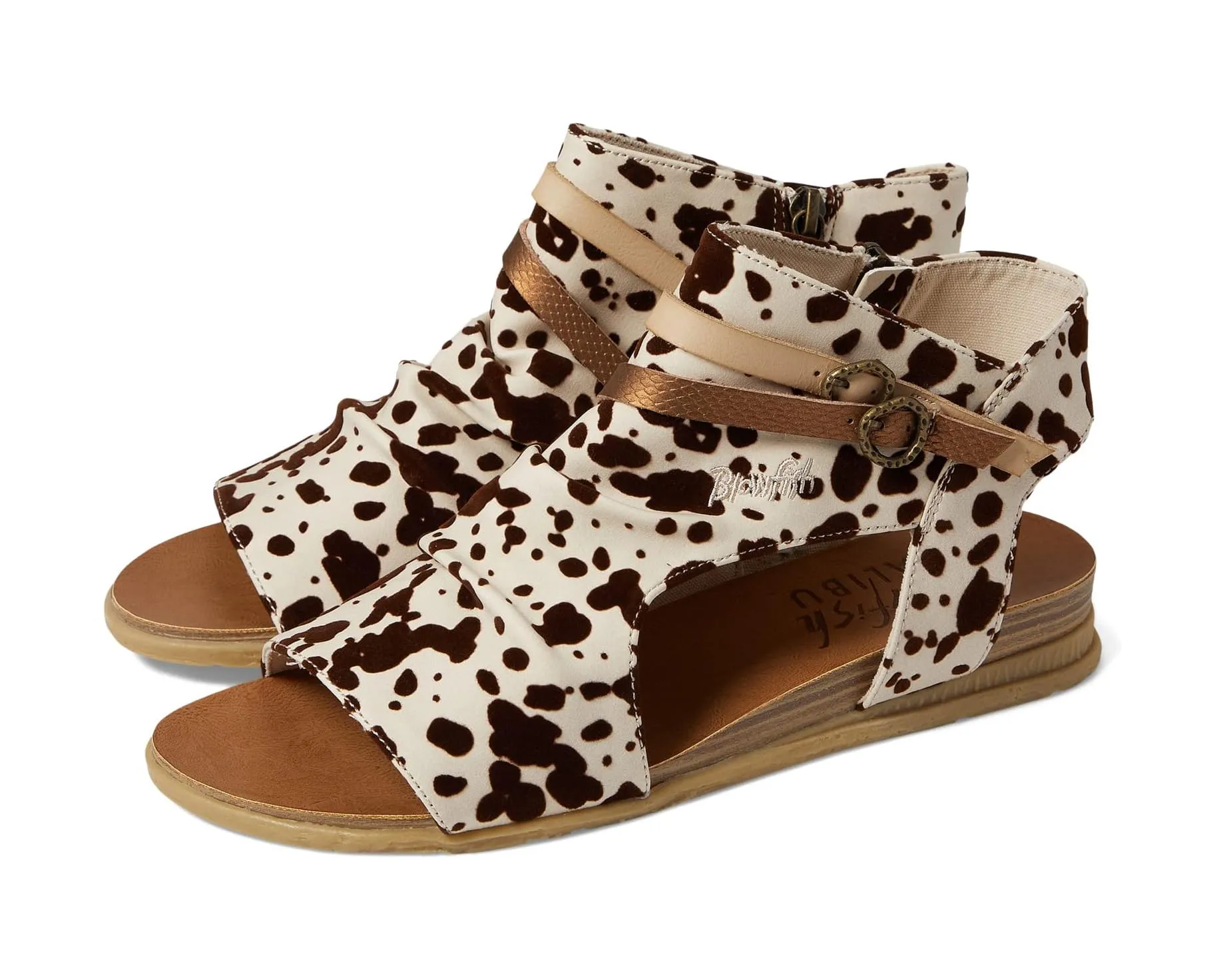 Blowfish Malibu Women's Boxie Heeled Sandal Sandals Emerald Bay Bahamas