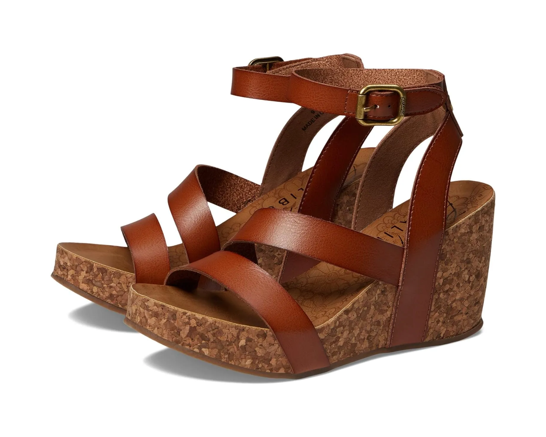 Heeled Platform Sandals Blowfish Malibu womens Hecta Wedge Sandal