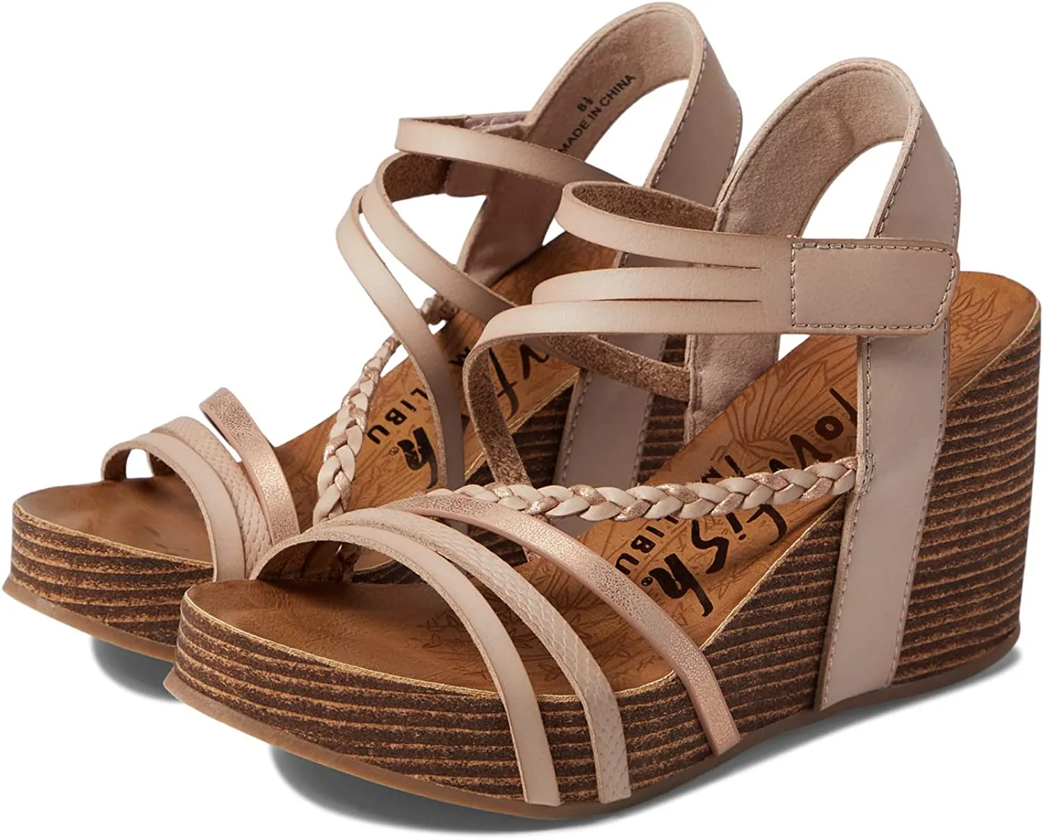 Sandals Cover Bunions Blowfish Malibu Women's Heidi-B Wedge Sandal