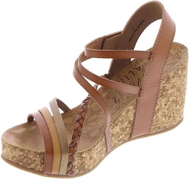 Blowfish Malibu Women's Heidi-B Wedge Sandal Last Minute Sandals Deals