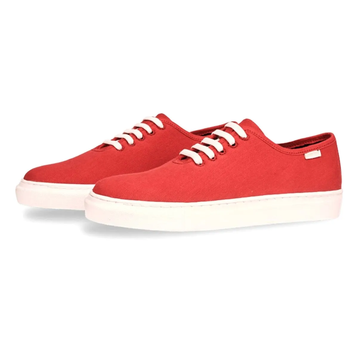 Minimal Red Mens Sneaker Lace Up Platform Converse Sneakers