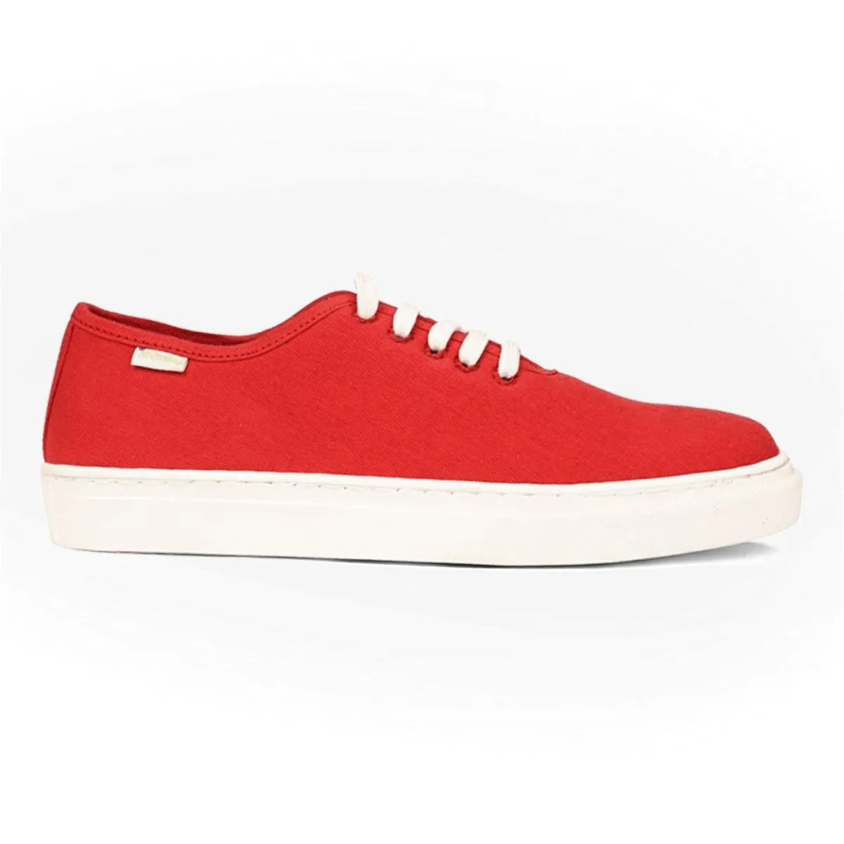 Top Luxury Sneakers Minimal Red Mens Sneaker Lace Up