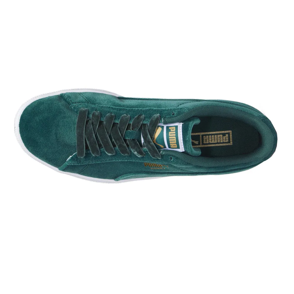 Basket Classic Velvet Lace Up Sneakers Puma Staple Shoes