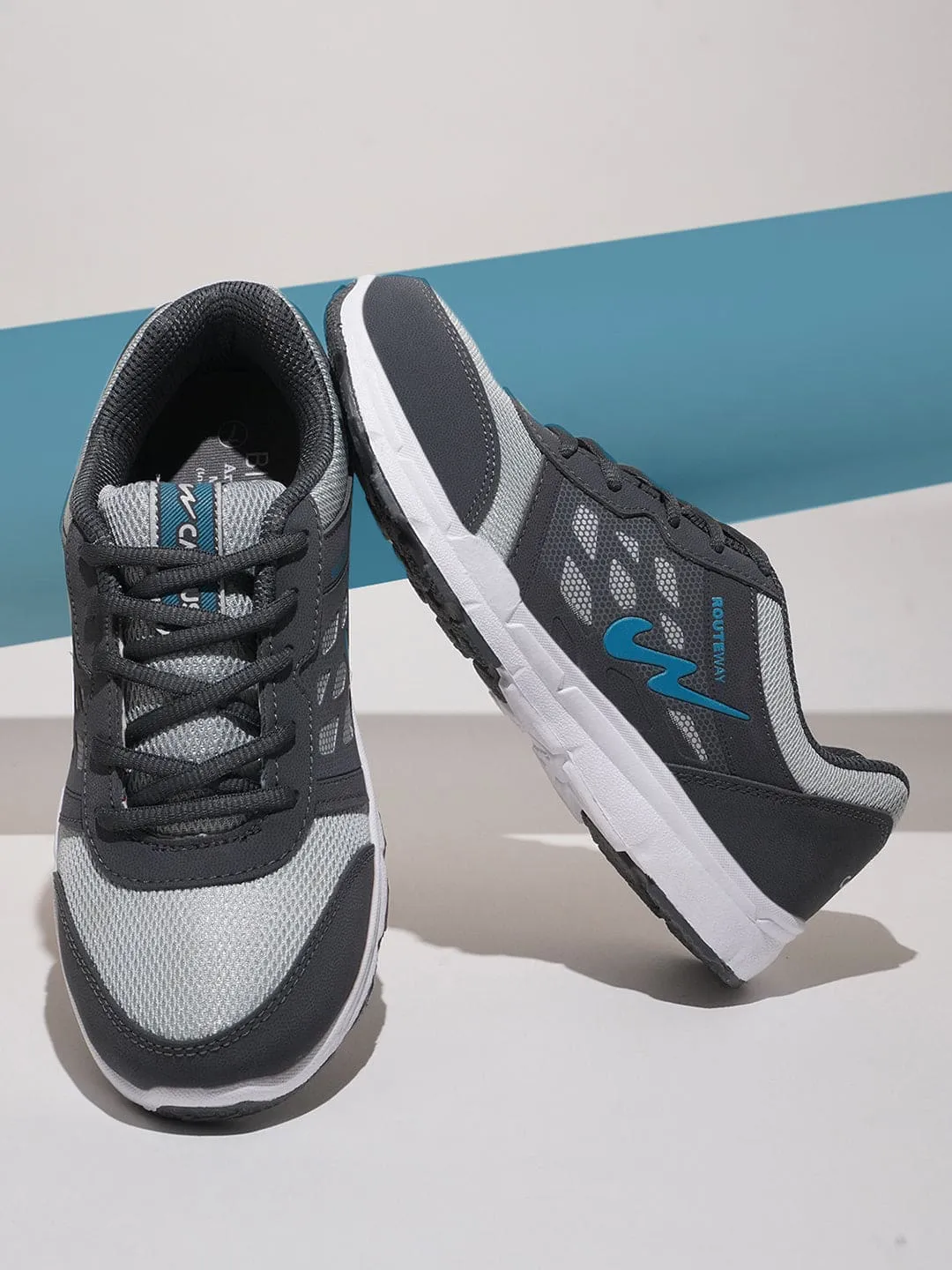 BP-714 Grey Men's Sports Shoes Photos Of Running Shoes