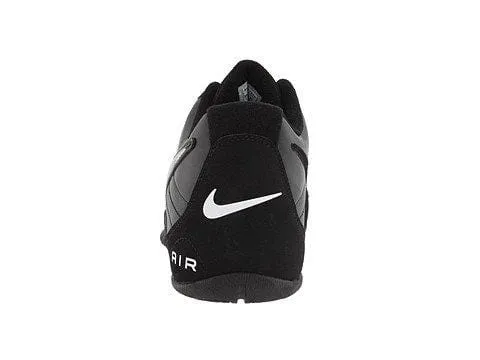 Nike Mens Air Baseline Low Basketball Shoes-Black/Black-White-13 Asics Ultimate Ff Hockey Shoes