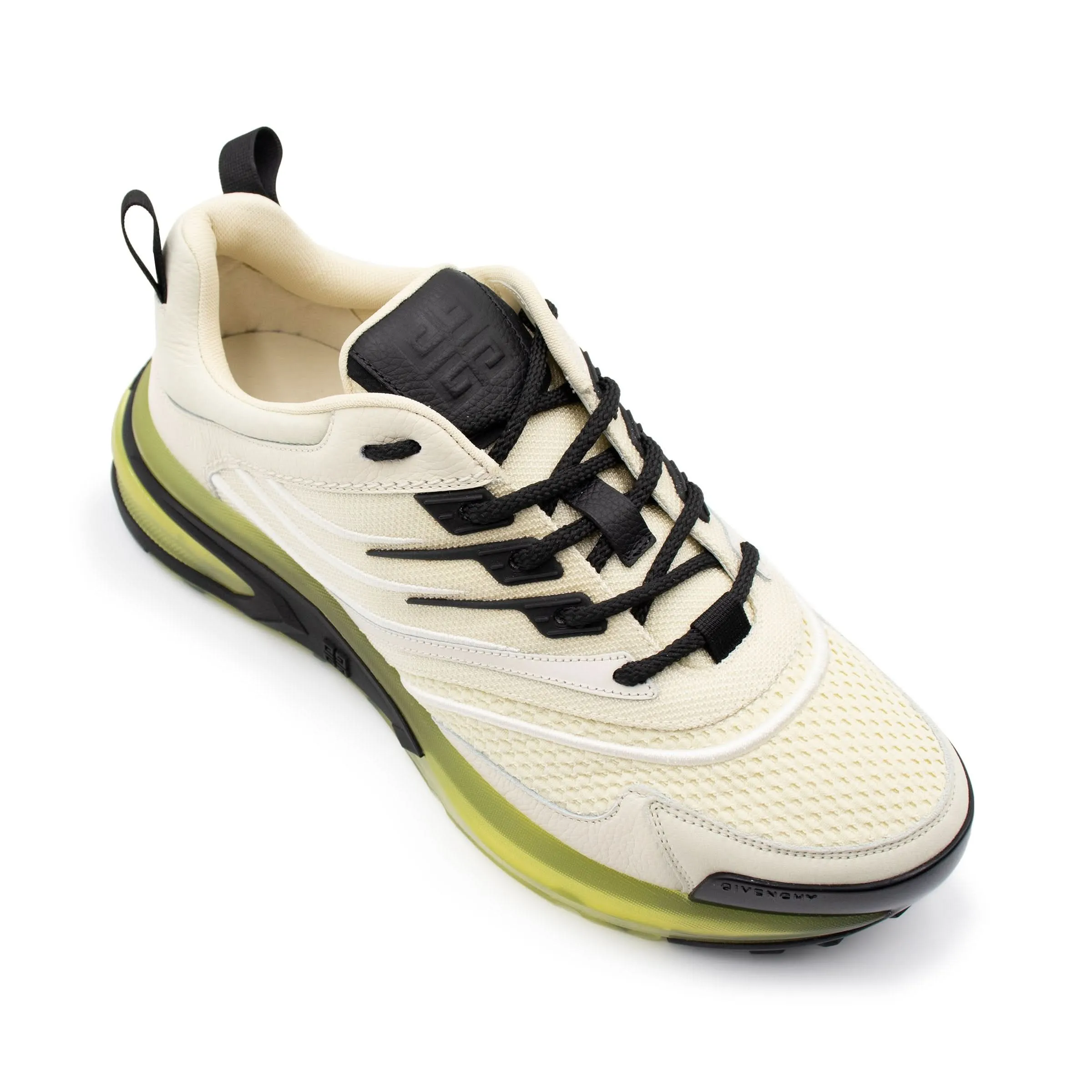 GIV 1 Runner Sneaker in White Sneakers Without Laces