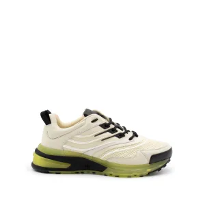 GIV 1 Runner Sneaker in White Wedge Sneakers