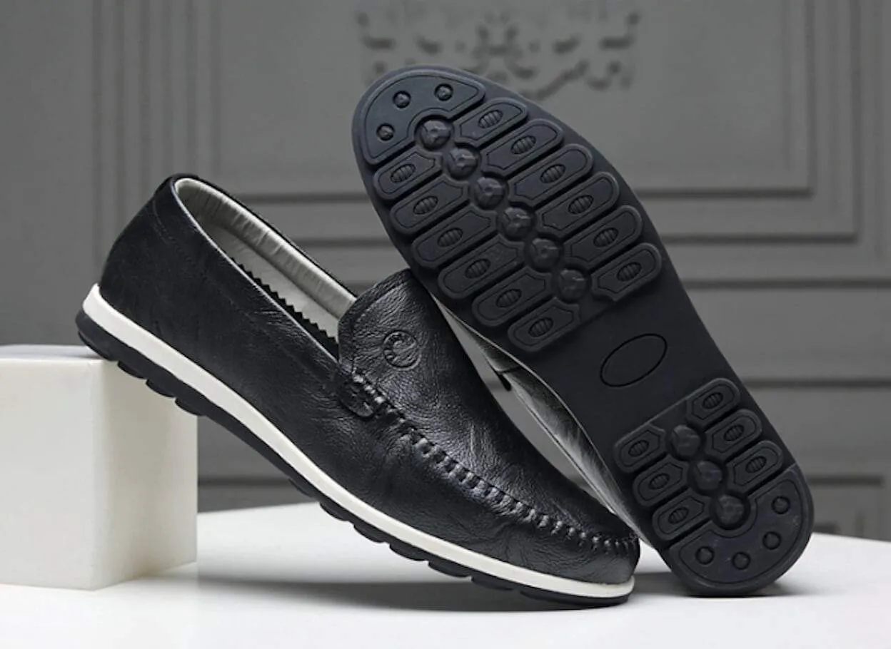 Loafers Low Heel Mens Casual Loafer Shoes