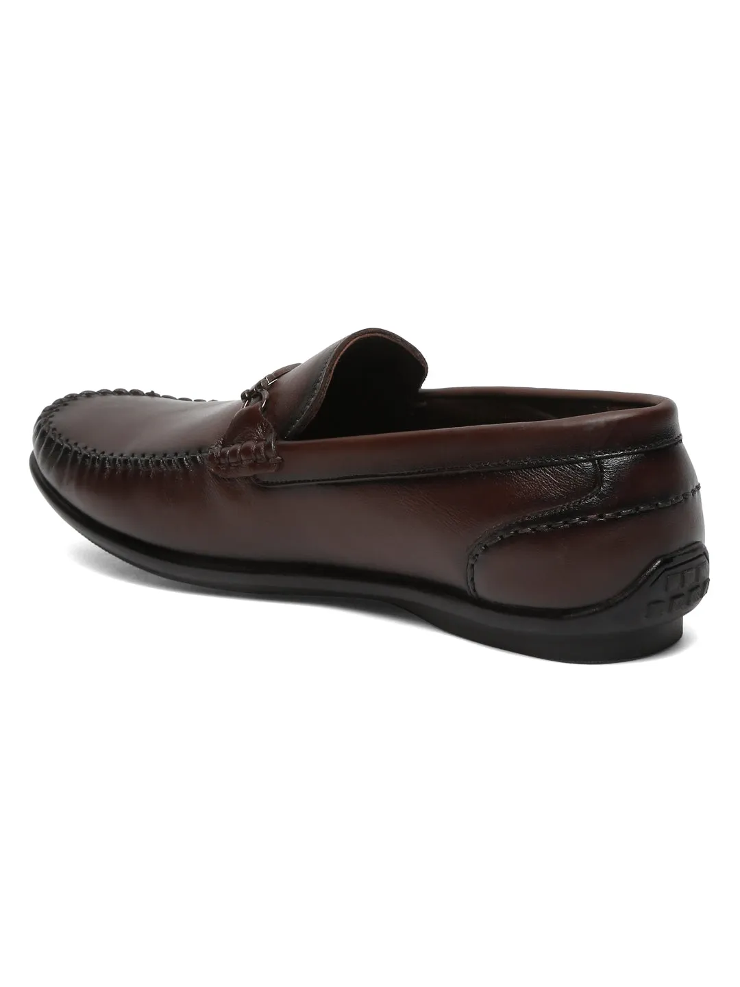 Men Classic Brown Leather Loafers shoes Ralph Loafers