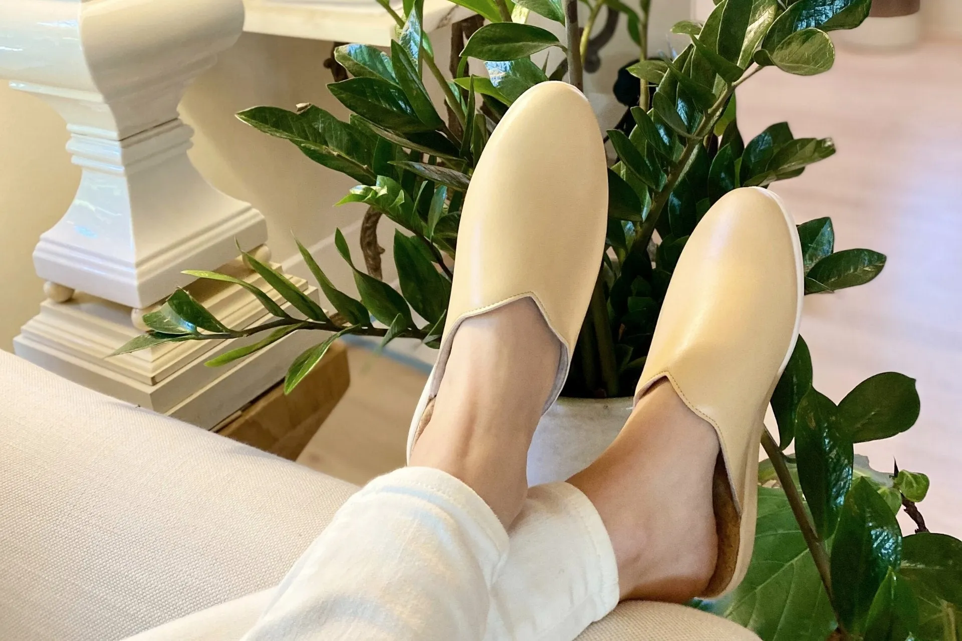 Slippers Macys House Mules | Honey Beige