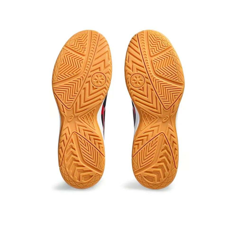 Asics Trail Shoes Waterproof ASICS Men's Upcourt 5 Badminton Shoe (Black/Classic Red)