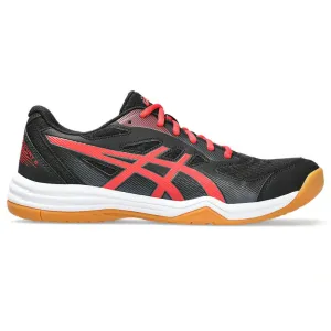 Old Asic Wrestling Shoes ASICS Men's Upcourt 5 Badminton Shoe (Black/Classic Red)
