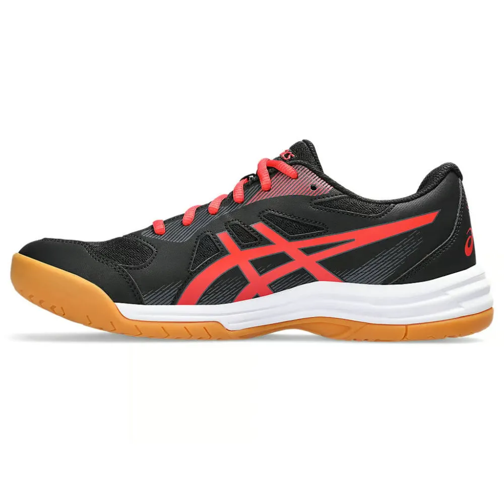 Asics Gel Ace Pro Golf Shoes Review ASICS Men's Upcourt 5 Badminton Shoe (Black/Classic Red)