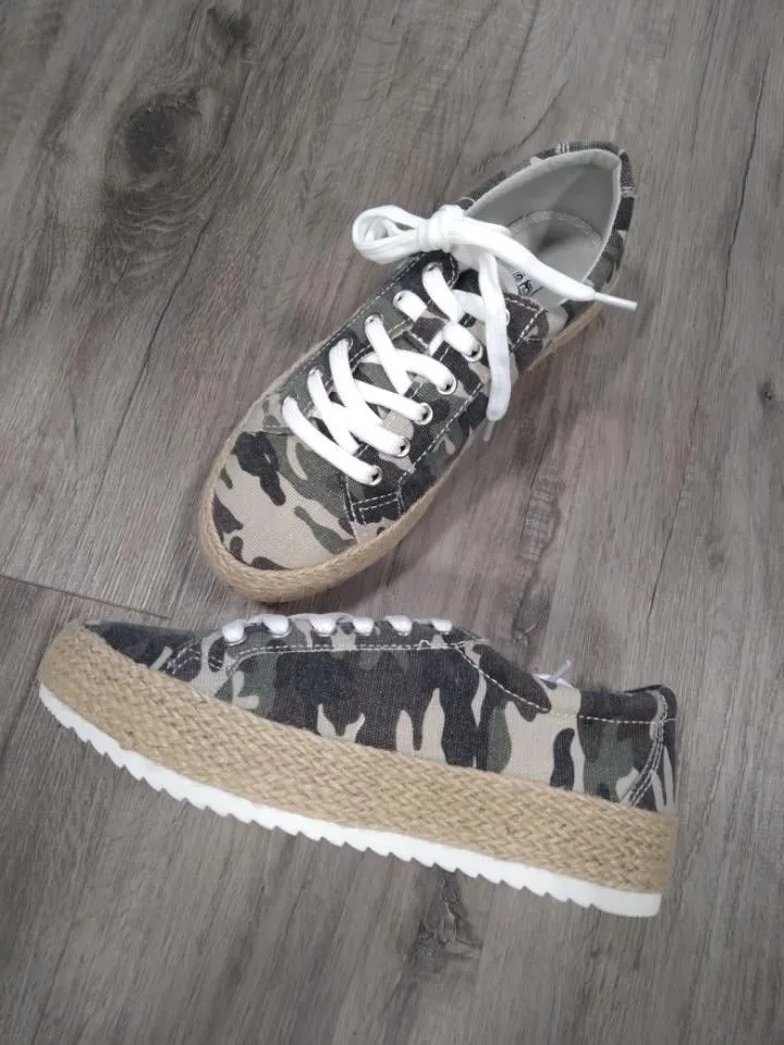Sneakers O'toole Very G Camo Oxford Sneakers