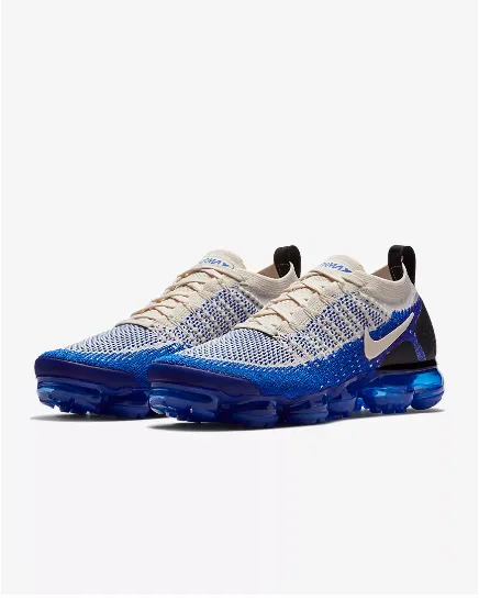 Nike Air Vapormax Flyknit 2 "Racer Blue" Shoes Sneakers Men !!! CYBER MONDAY SALE !!! Asics Running Shoes With Carbon Plate