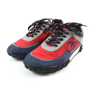 Angel Reese Custom Sneakers Chanel Suede Leather Logo Sneakers Women