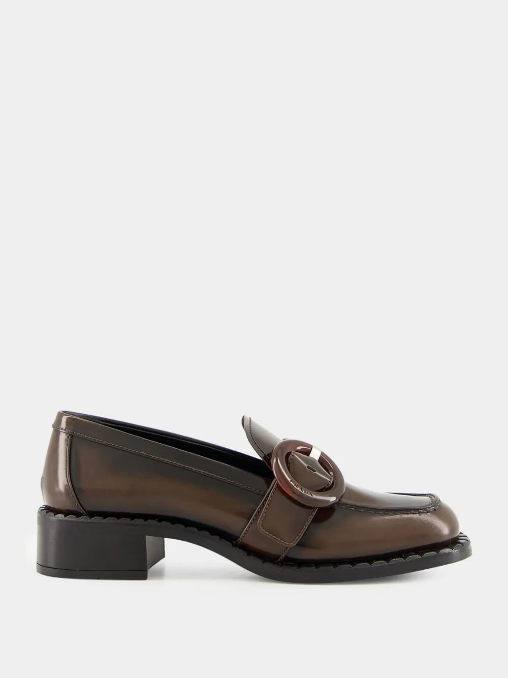 Olive Suit Loafers Sienna Brushed Leather Loafers