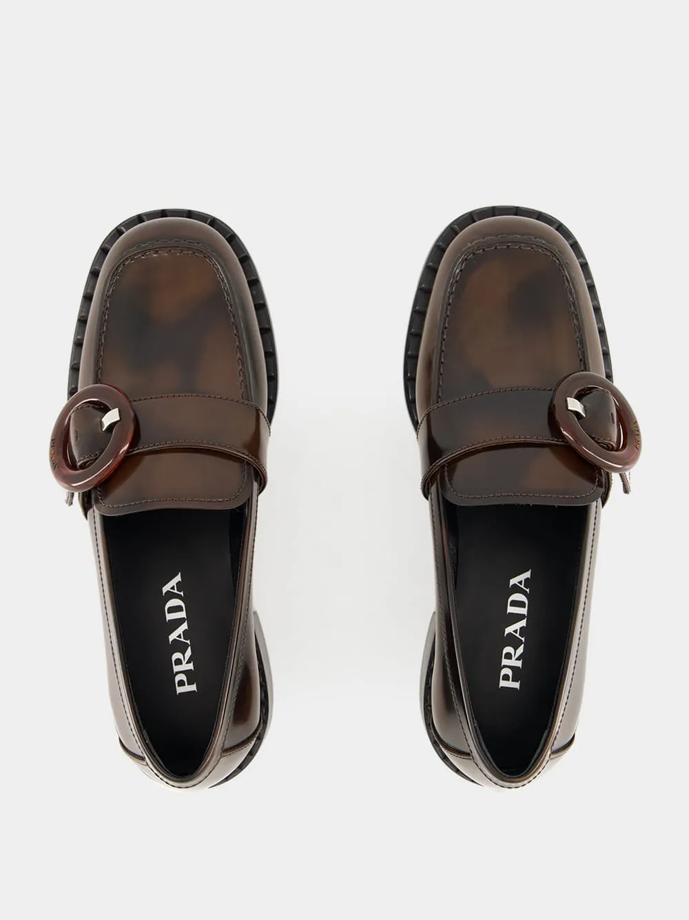 Sienna Brushed Leather Loafers Italian Penny Loafers