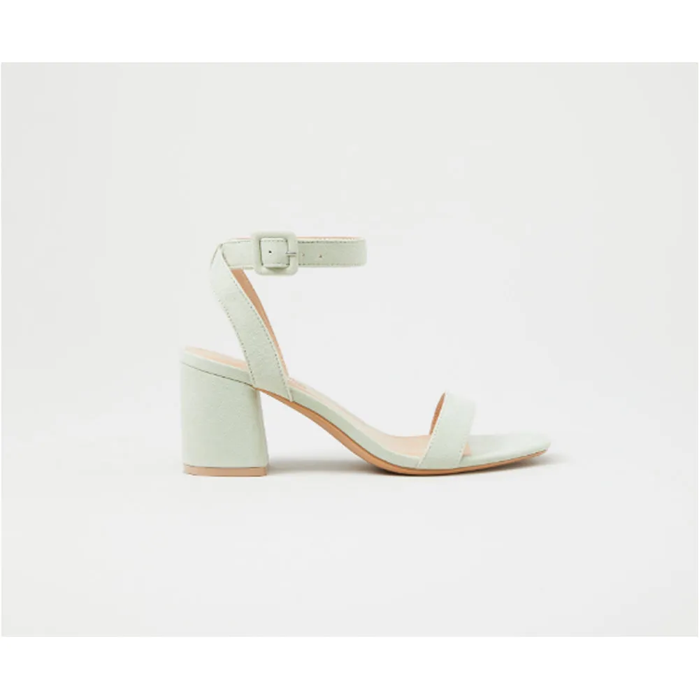Lefties- Water Green Basic High-Heeled Sandal Bahamas Resorts Sandals
