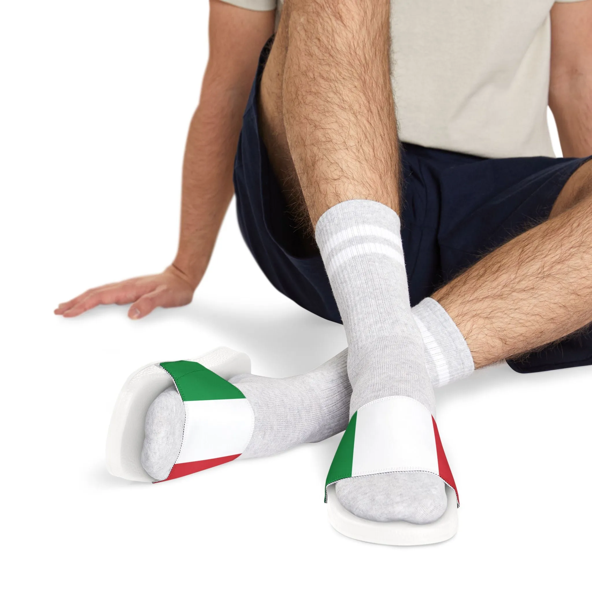 Men's Removable-Strap Sandals with Italian Colors - Comfortable Summer Footwear italian Earth Shoes Sandals