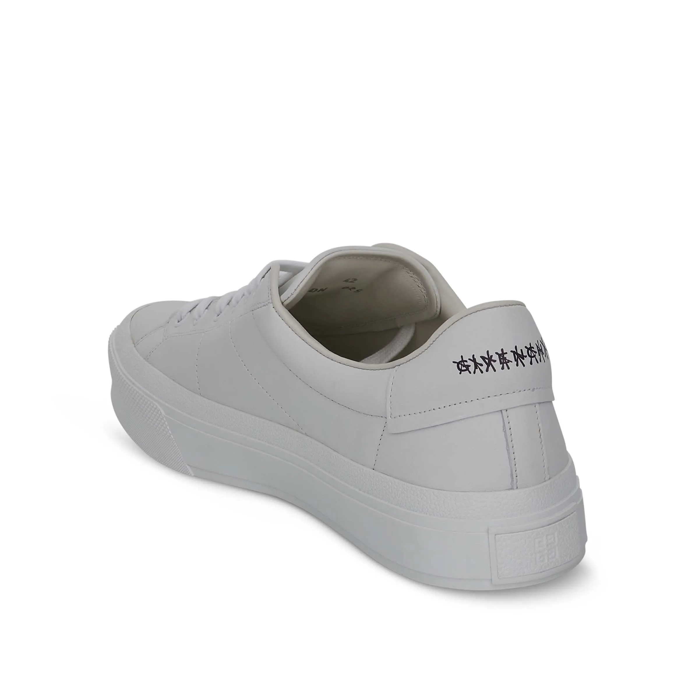 R13 Sneakers City Sport Sneaker with 4G Spray Print in White/Black