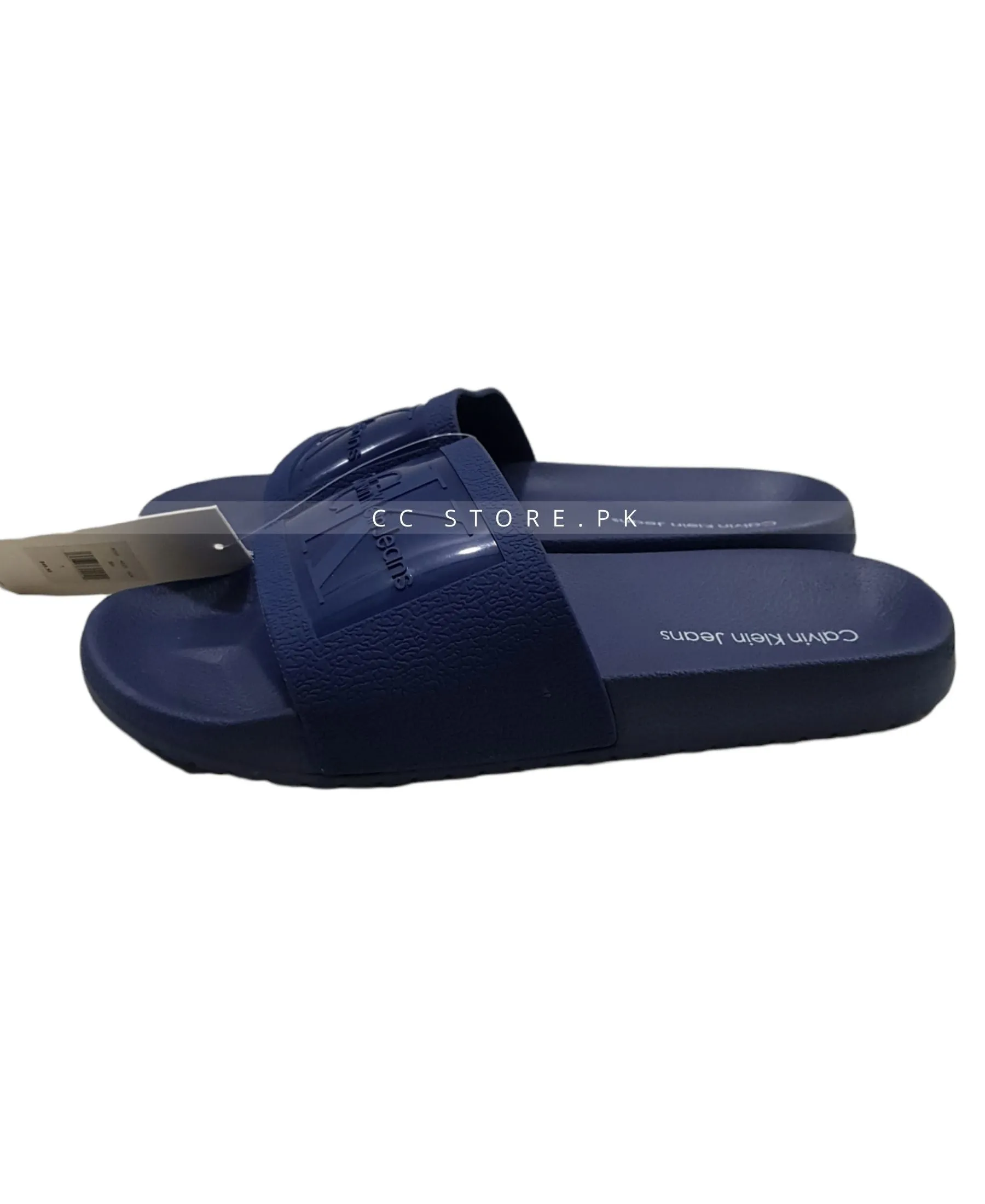 CK Navy Blue Slides Pump Sandals